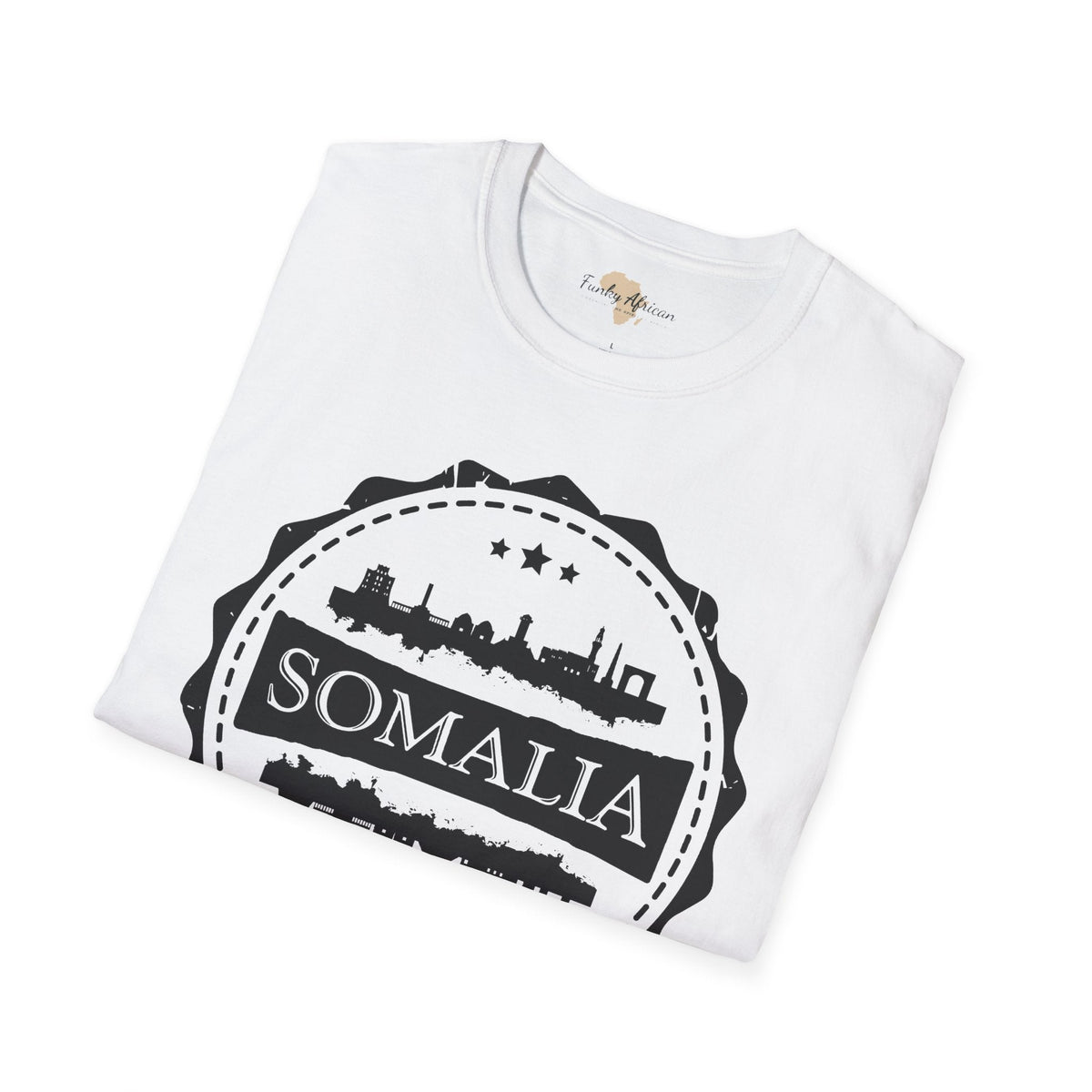 Somalia Stamp unisex tee Funky African