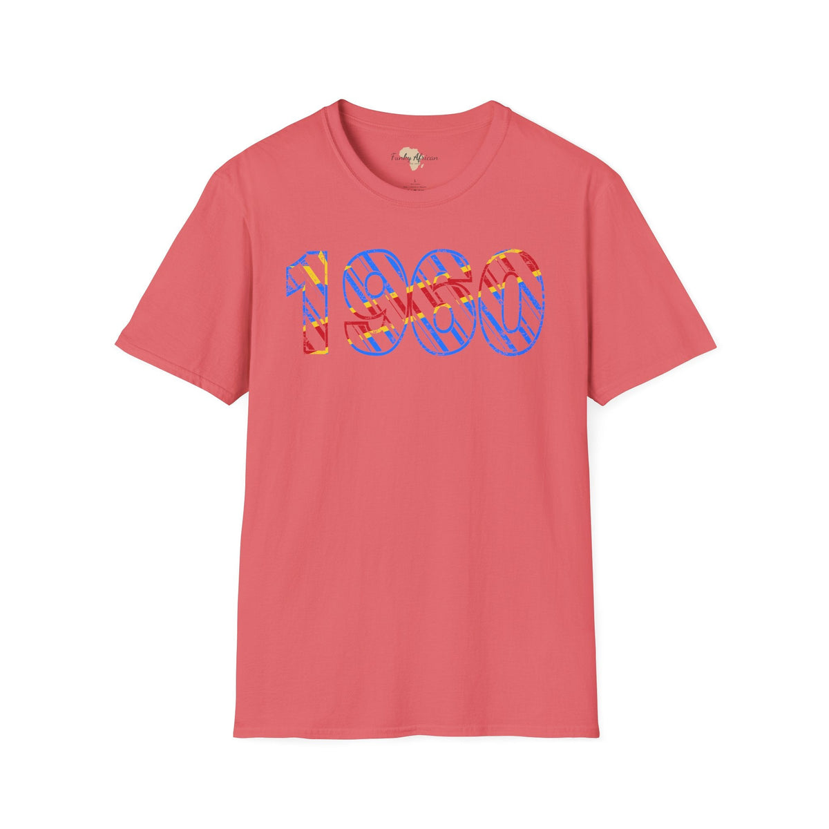 DR Congo year unisex softstyle tee Funky African