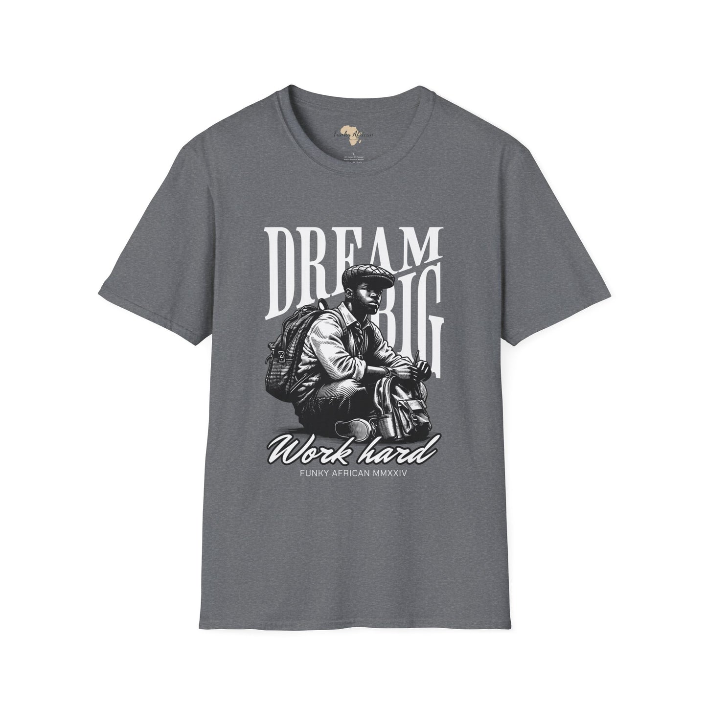 Dream big unisex softstyle tee