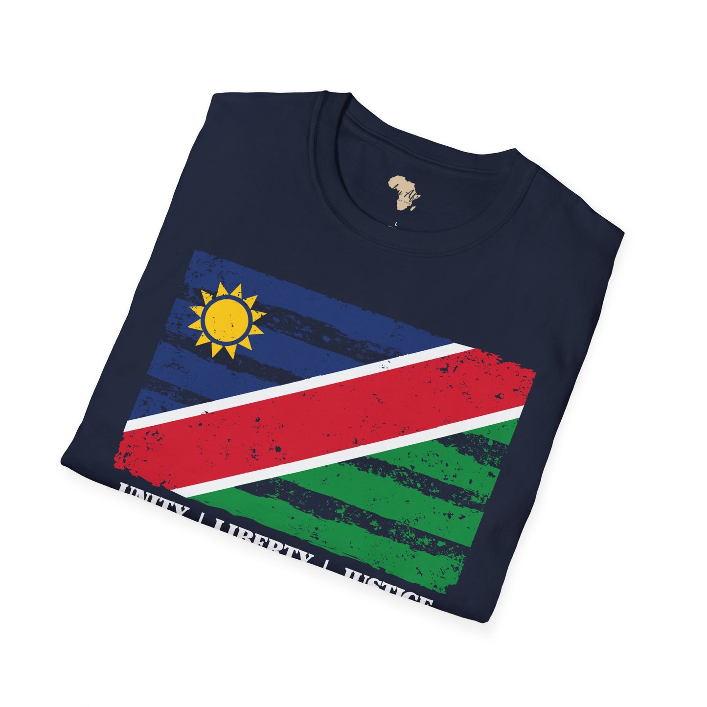 Namibia strip unisex softstyle tee