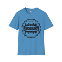 Algeria stamp unisex tee