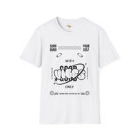 Surround yourself with good vibes unisex softstyle tee