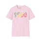 Republic of the Congo text unisex softstyle tee