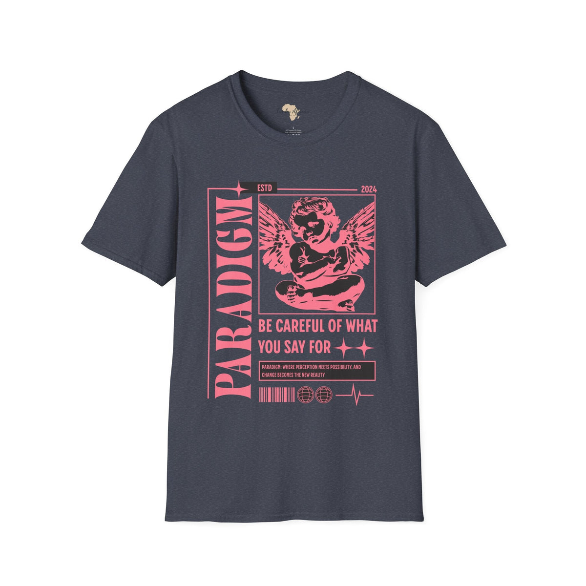 Paradigm unisex softstyle tee Funky African