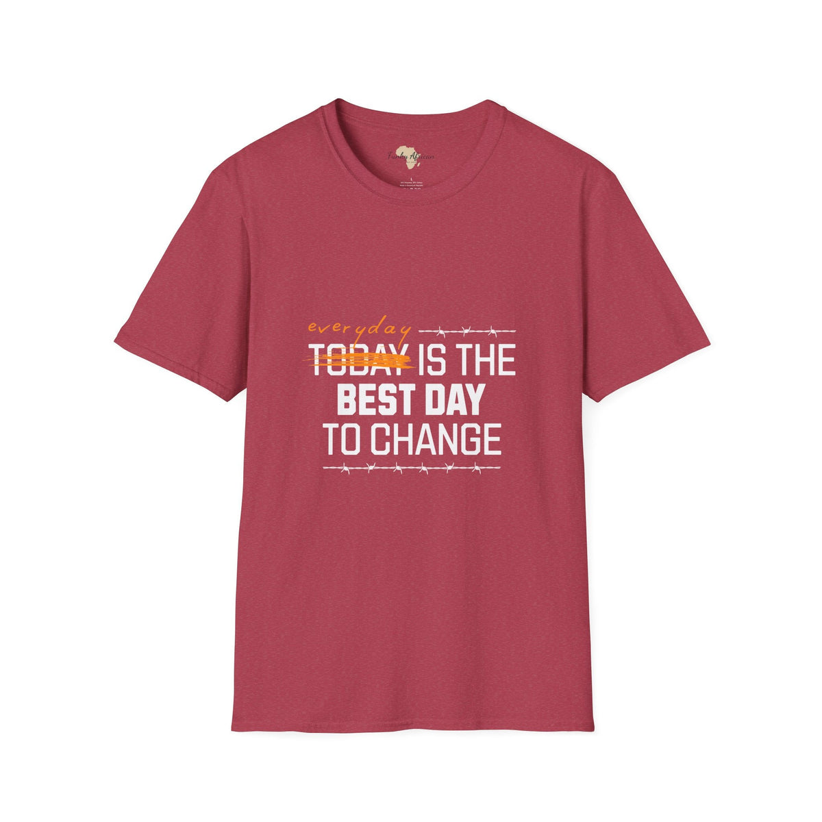 Best days unisex softstyle tee Funky African