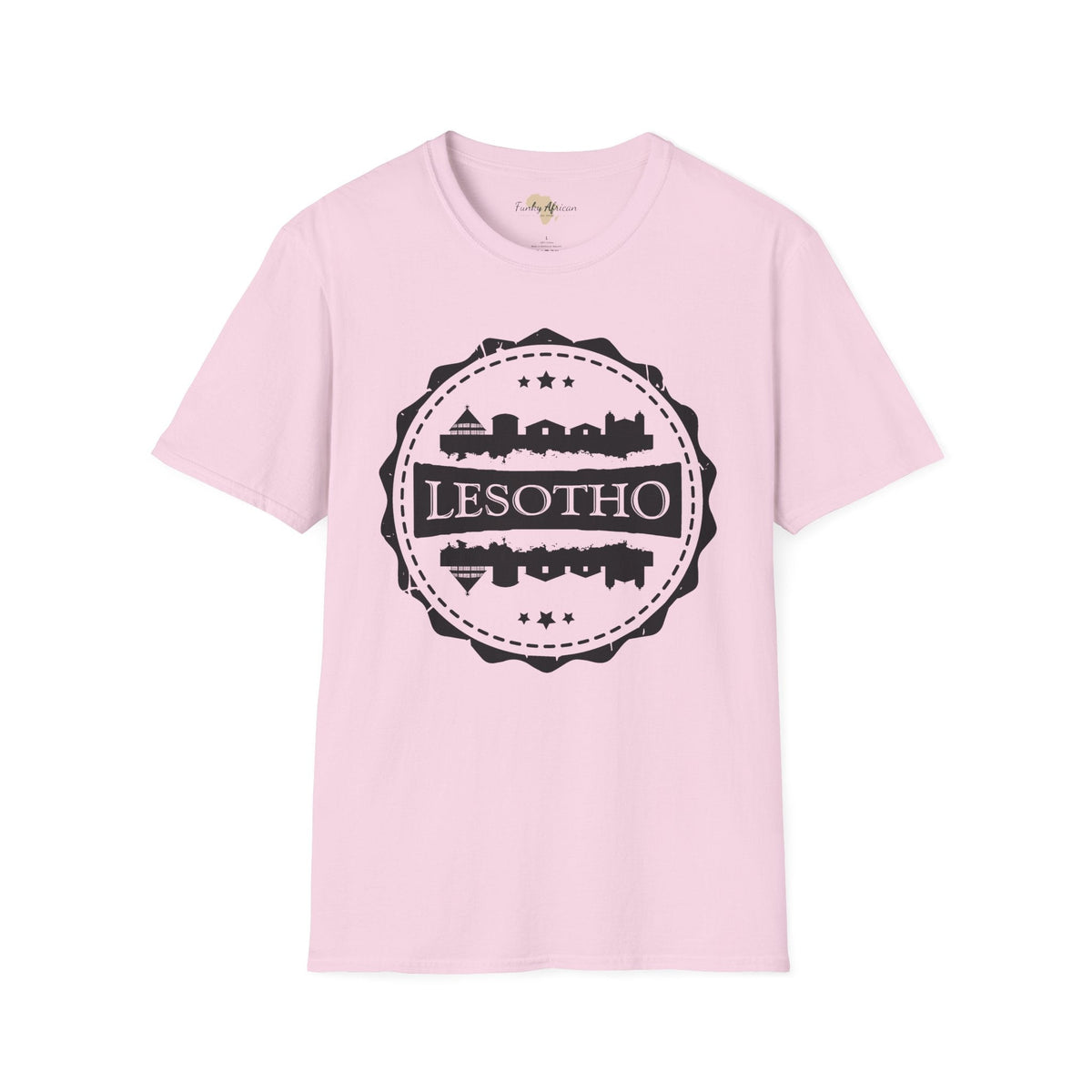 Lesotho Stamp unisex tee Funky African