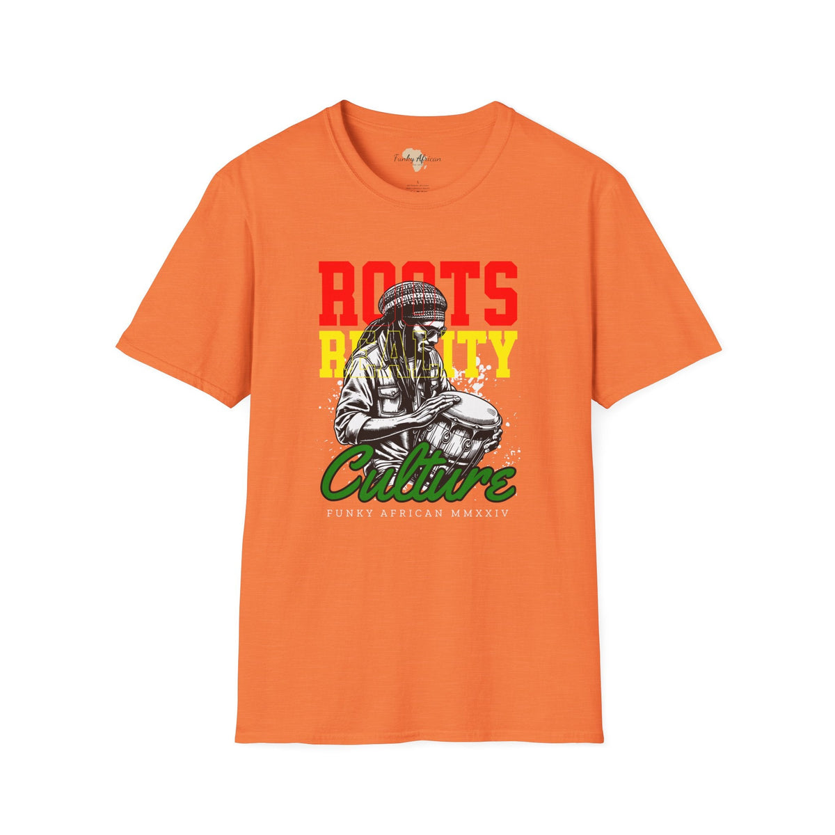 Roots reality unisex tee Funky African