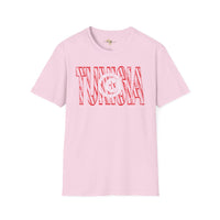 Tunisia text unisex softstyle tee