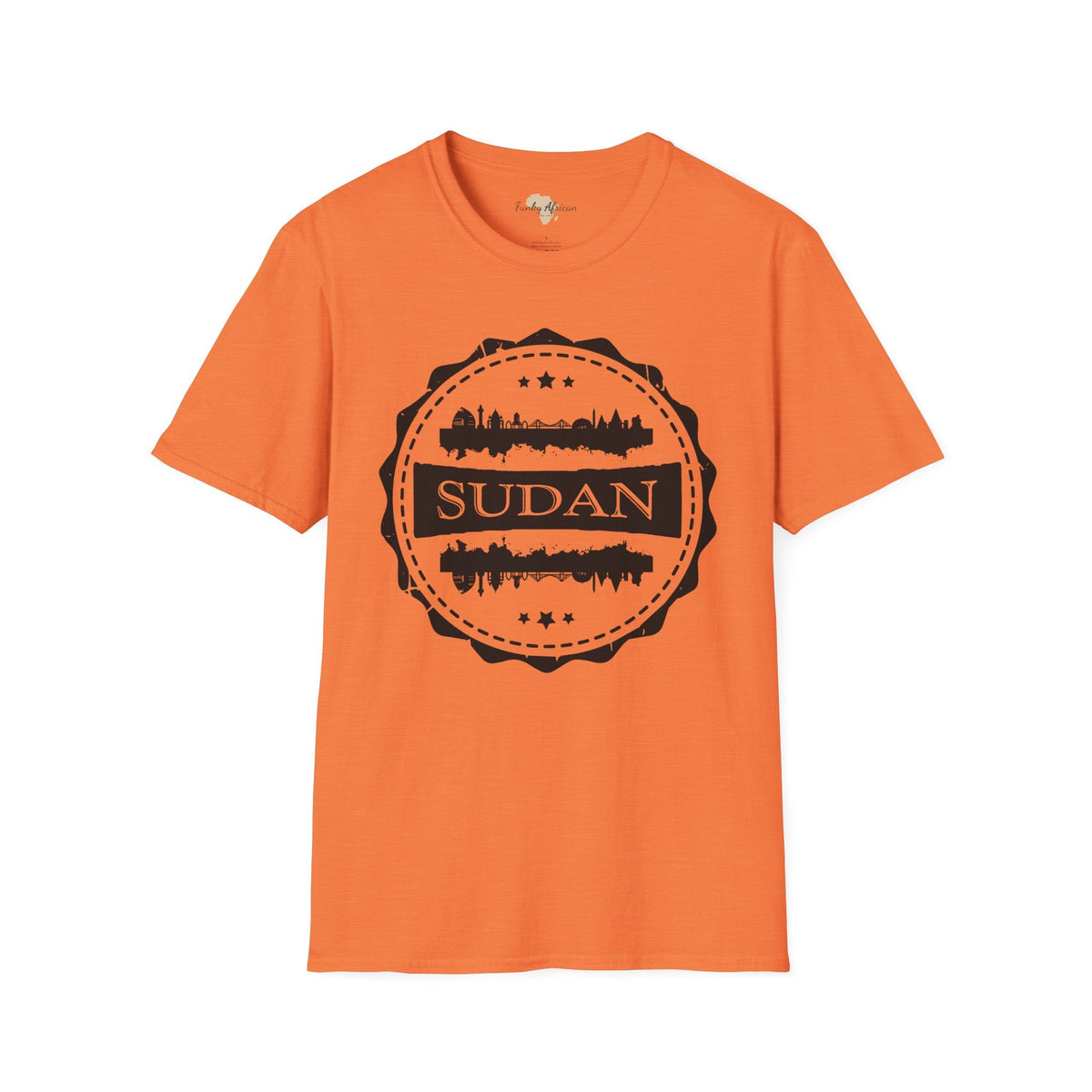 Sudan Stamp unisex tee Funky African