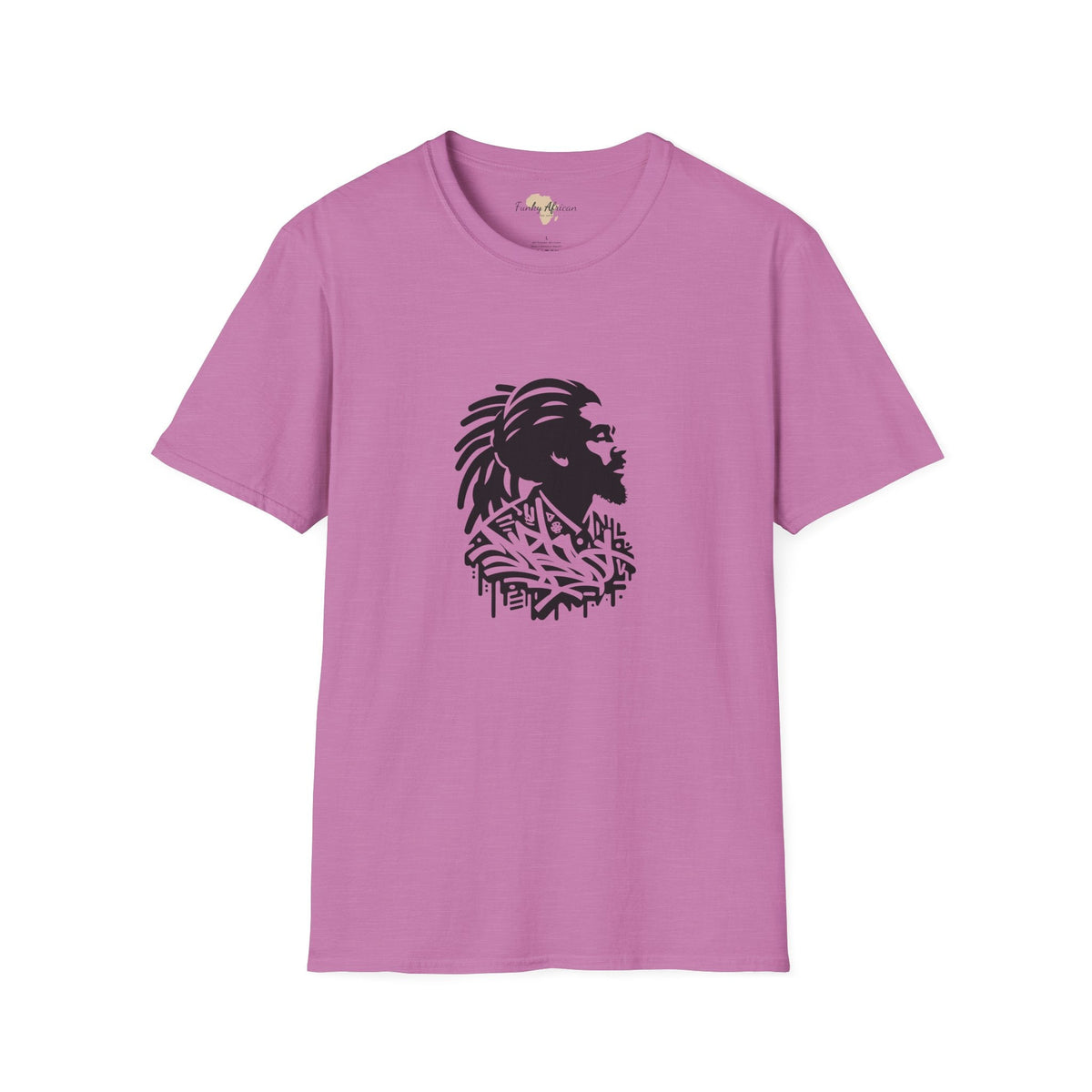 Funky graffiti unisex softstyle tee Funky African