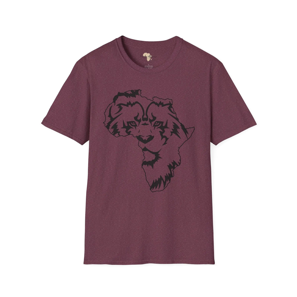 African map graffiti unisex softstyle tee Funky African