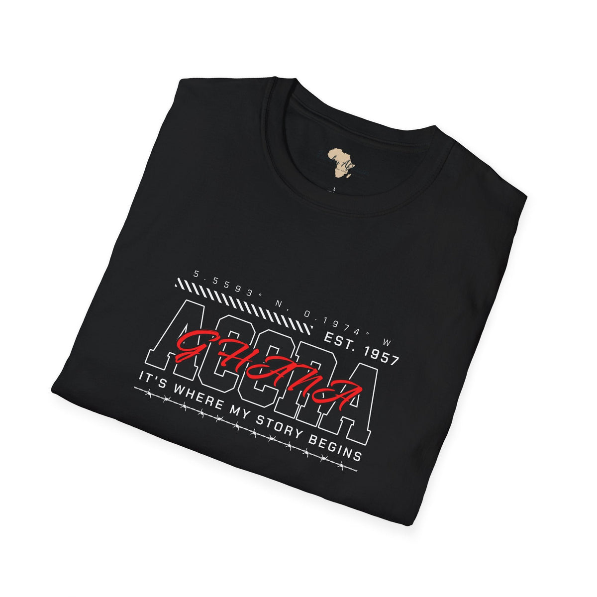 Accra Ghana unisex softstyle tee Funky African