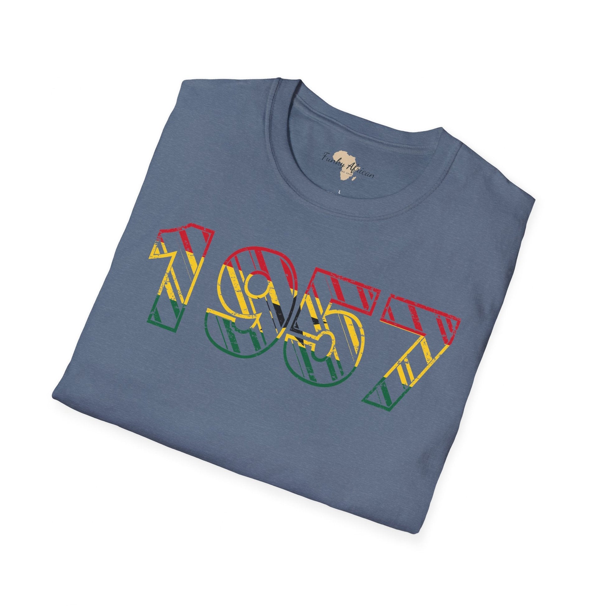 Ghana year unisex softstyle tee Funky African