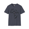 African map graffiti unisex softstyle tee