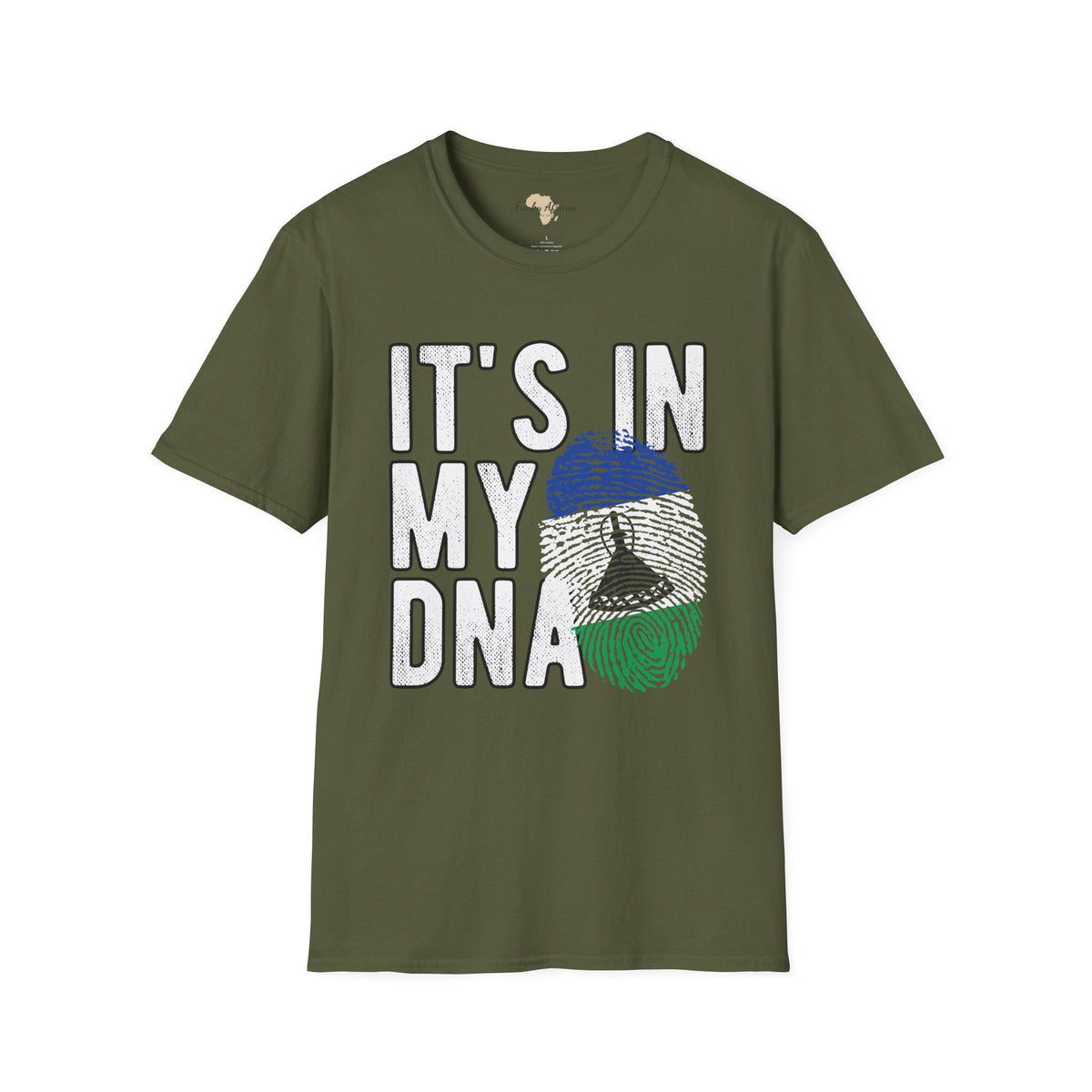 it's in my DNA unisex tee - Lesotho Funky African
