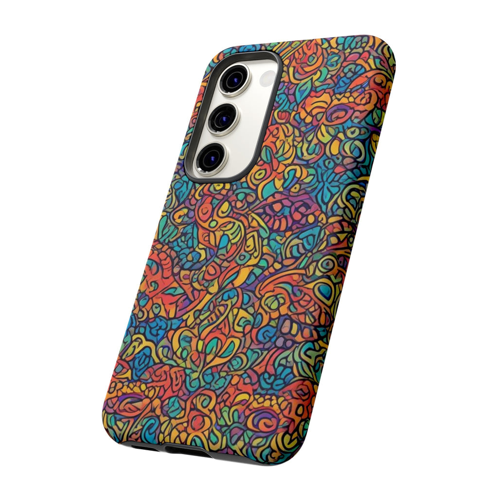 African Print Samsung Galaxy Tough Case Funky African