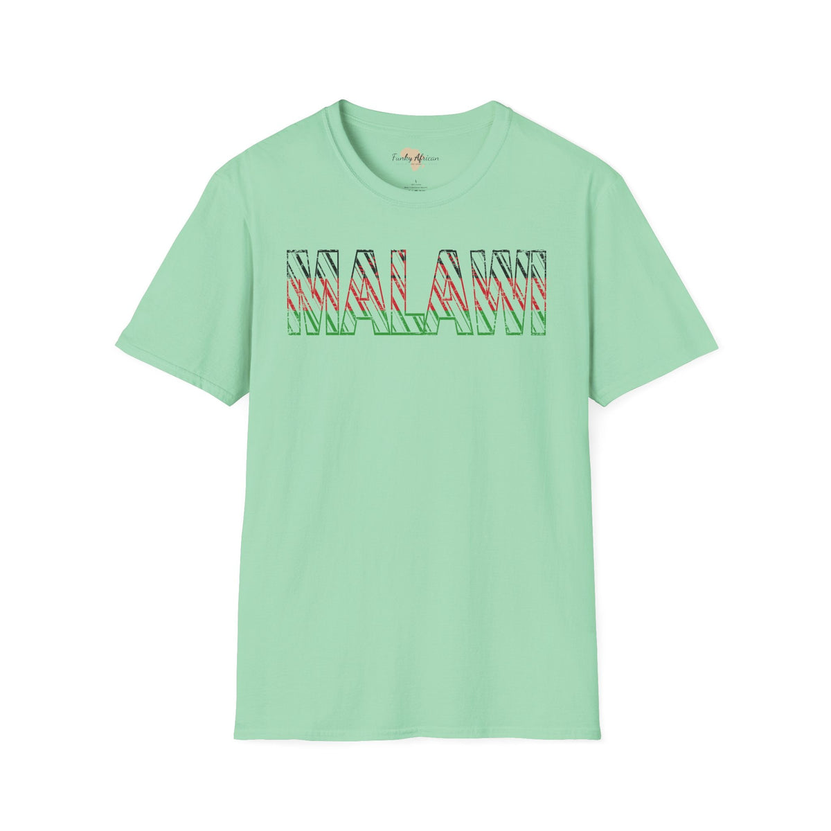 Malawi text unisex softstyle tee Funky African