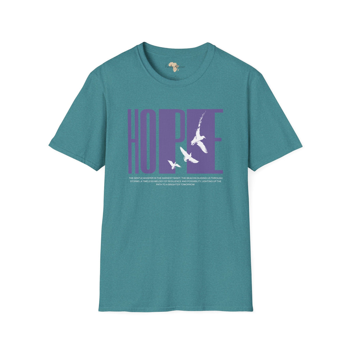 Hope unisex softstyle tee Funky African
