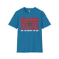 Morocco strip unisex softstyle tee