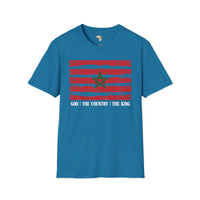 Morocco strip unisex softstyle tee