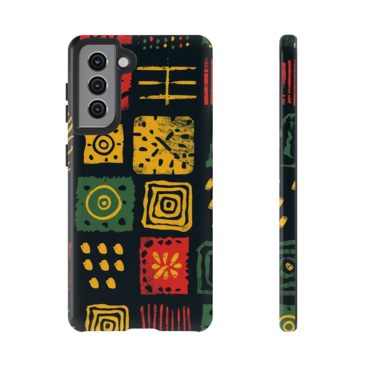 African Print Samsung Galaxy Tough Case Funky African