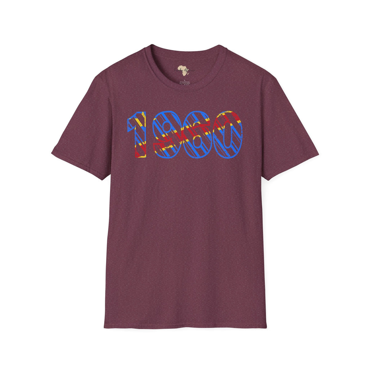 DR Congo year unisex softstyle tee Funky African