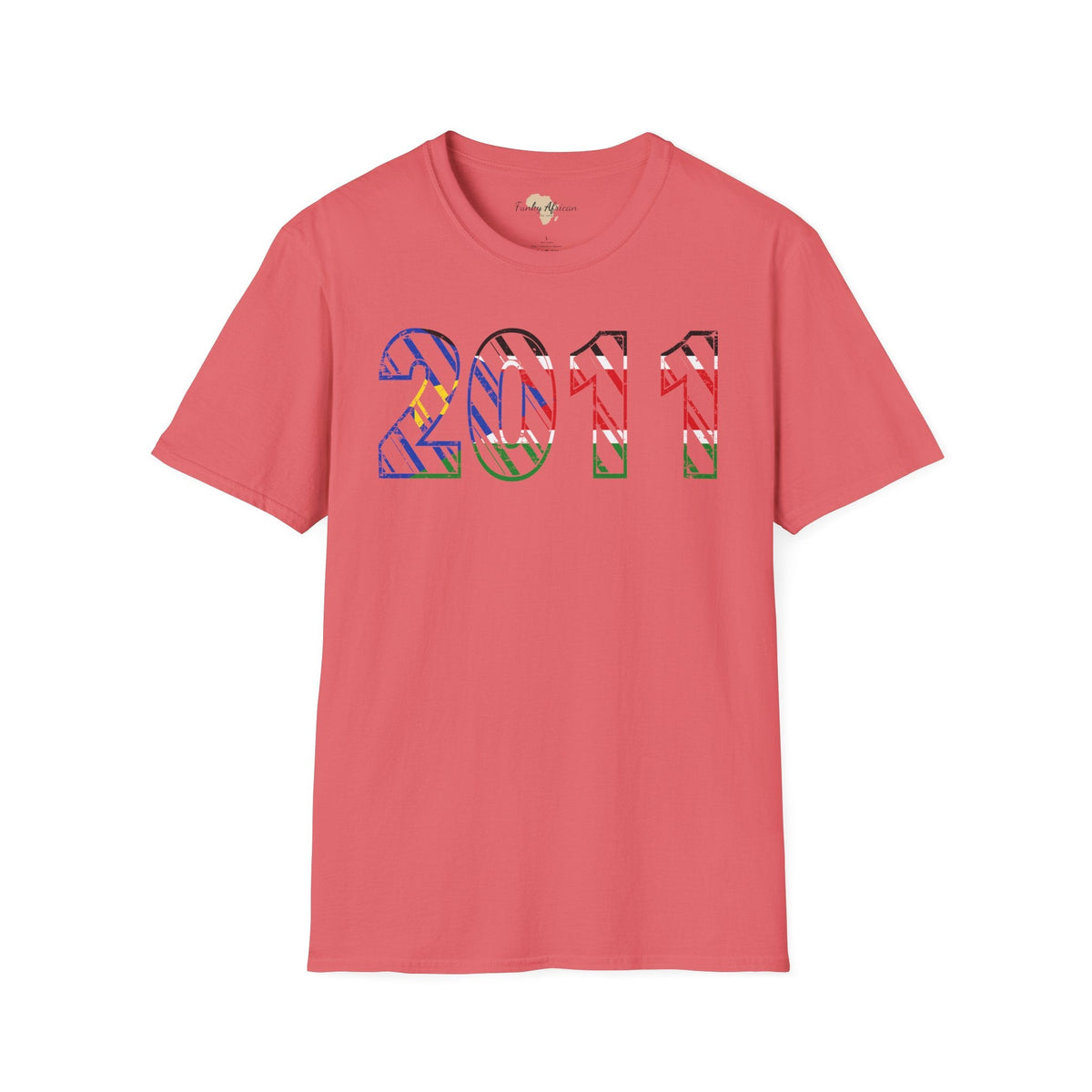 South Sudan year unisex softstyle tee Funky African