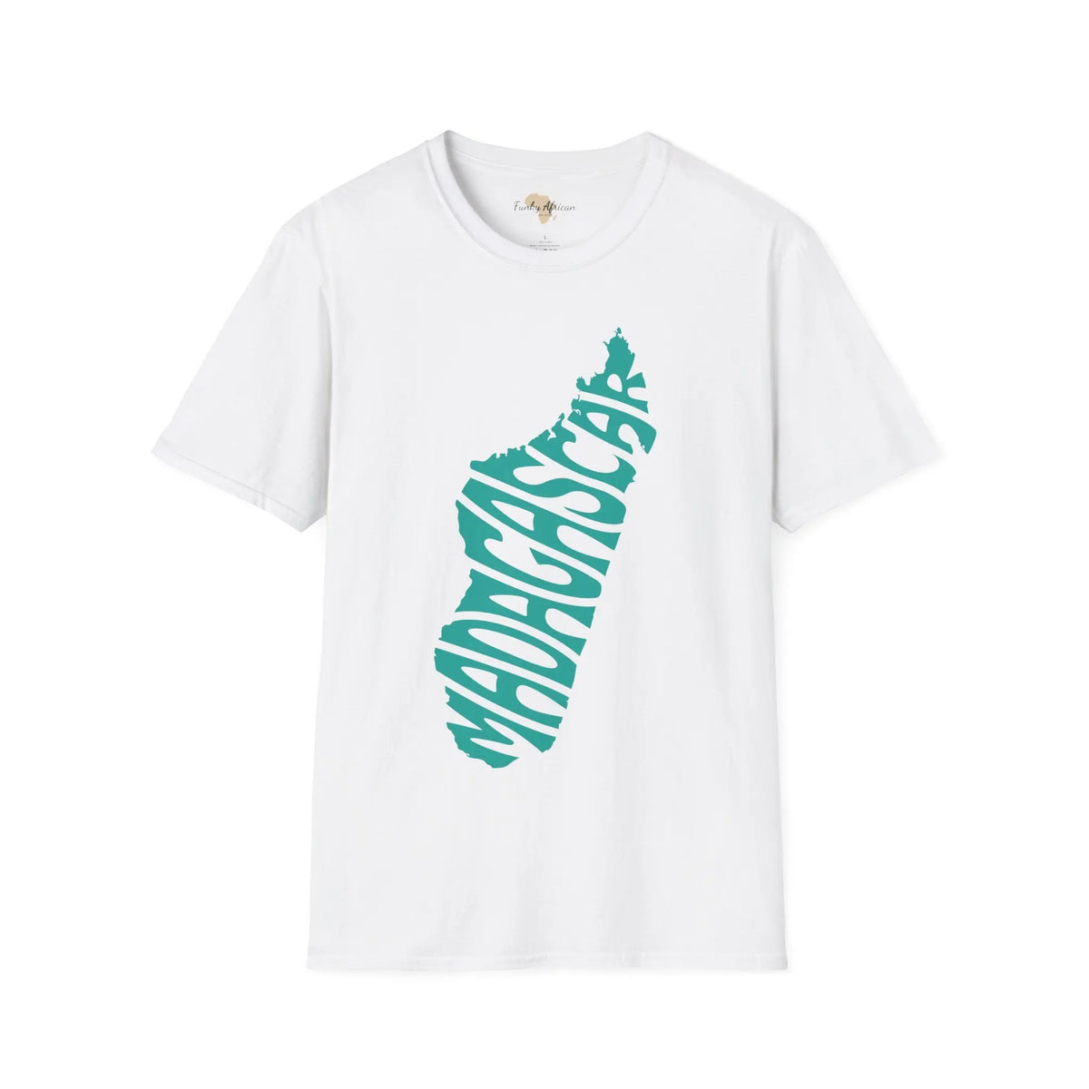 Madagascar cut unisex softstyle tee Funky African