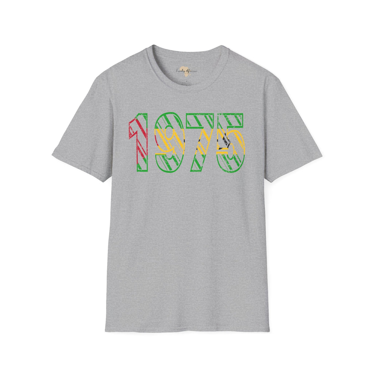 São Tomé and Príncipe year unisex softstyle tee Funky African