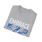 Embrace the bliss within unisex tee