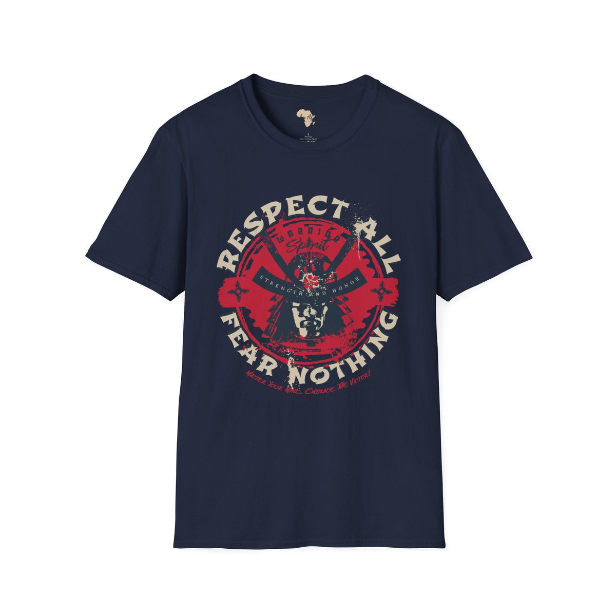 Respect all unisex softstyle tee Funky African
