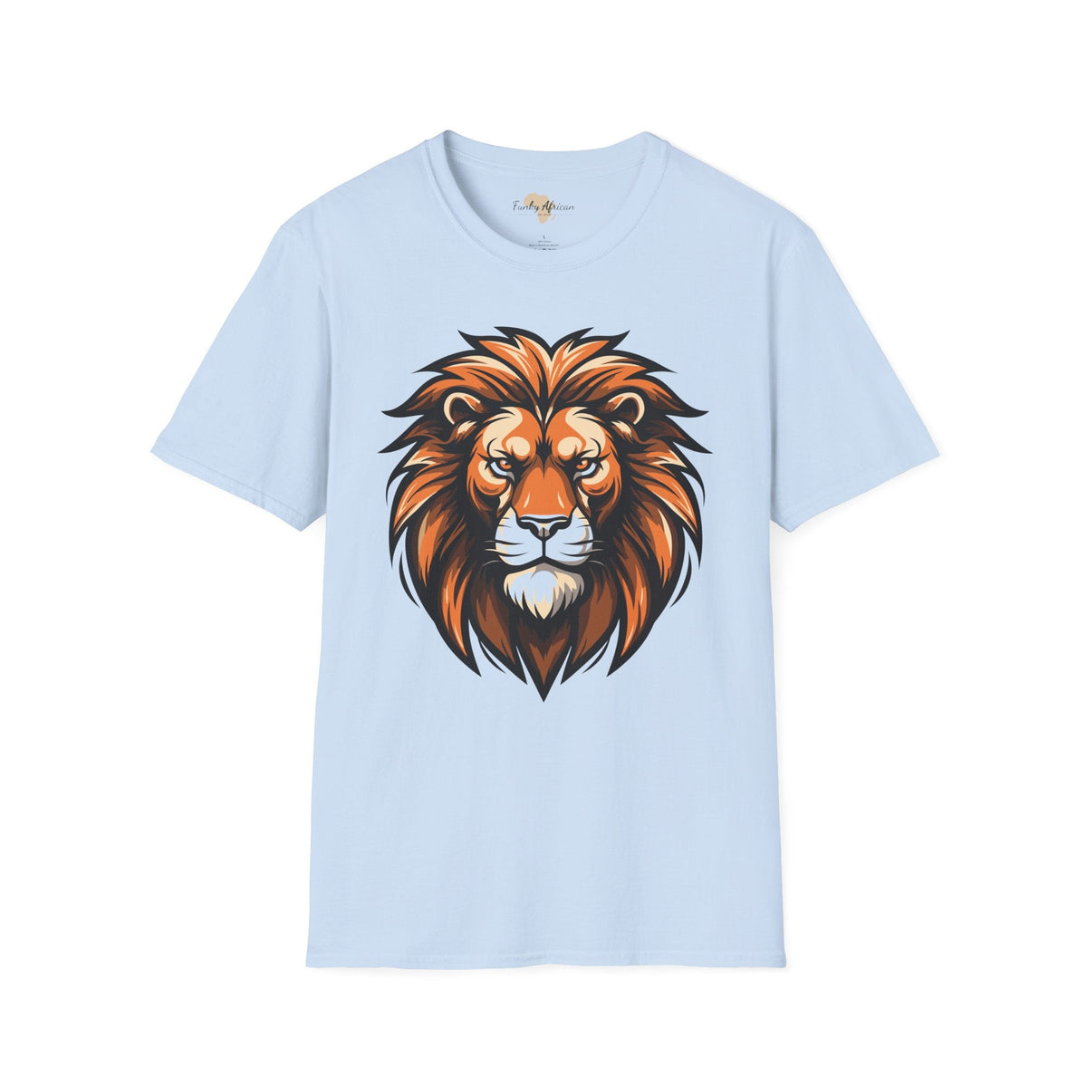 Lion unisex softstyle tee Funky African