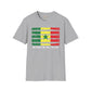 Senegal strip unisex softstyle tee