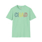Chad text unisex softstyle tee