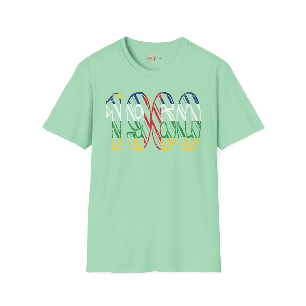 Central African Republic year unisex softstyle tee Funky African