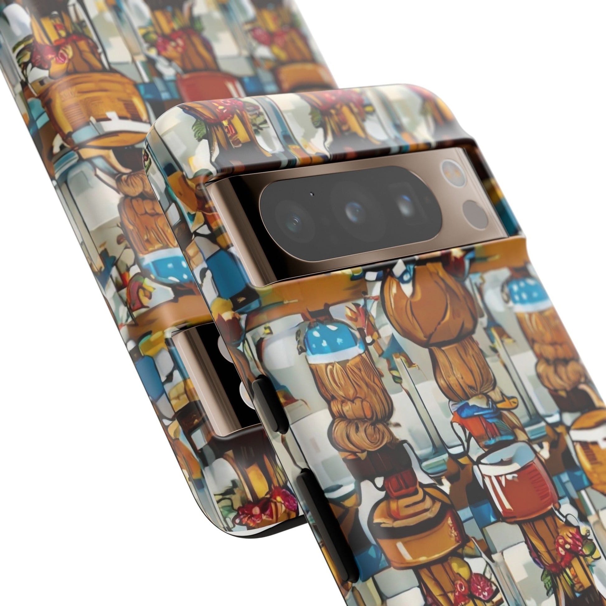 African Print Google Pixel Tough Cases Funky African