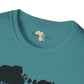 African map unisex softstyle tee