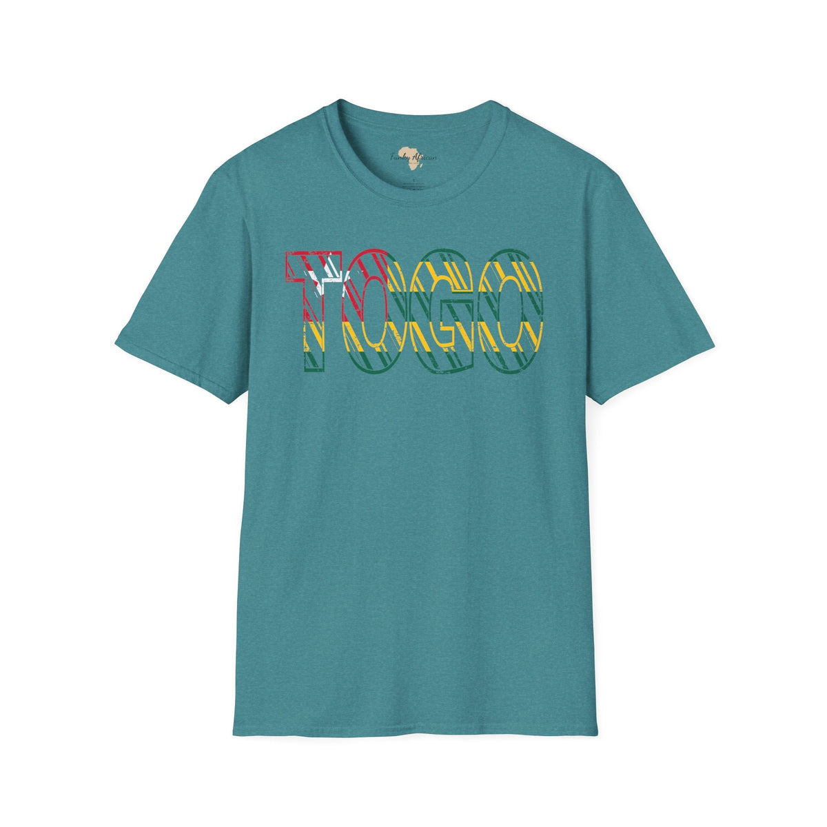 Togo text unisex softstyle tee Funky African