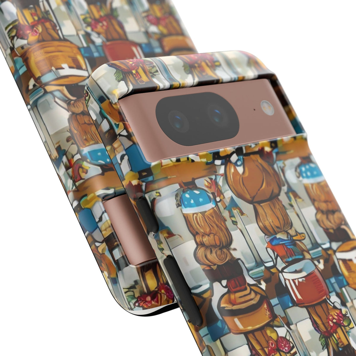 African Print Google Pixel Tough Cases Funky African