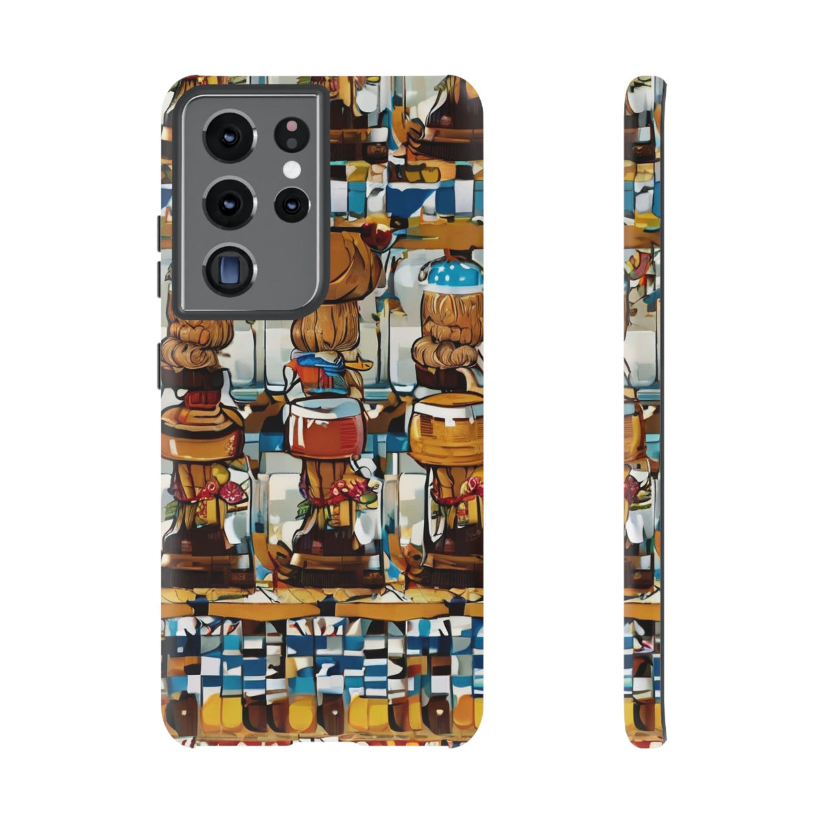 African Print Samsung Galaxy Tough Case Funky African