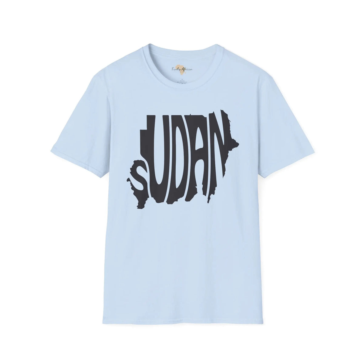 Sudan cut unisex softstyle tee Funky African