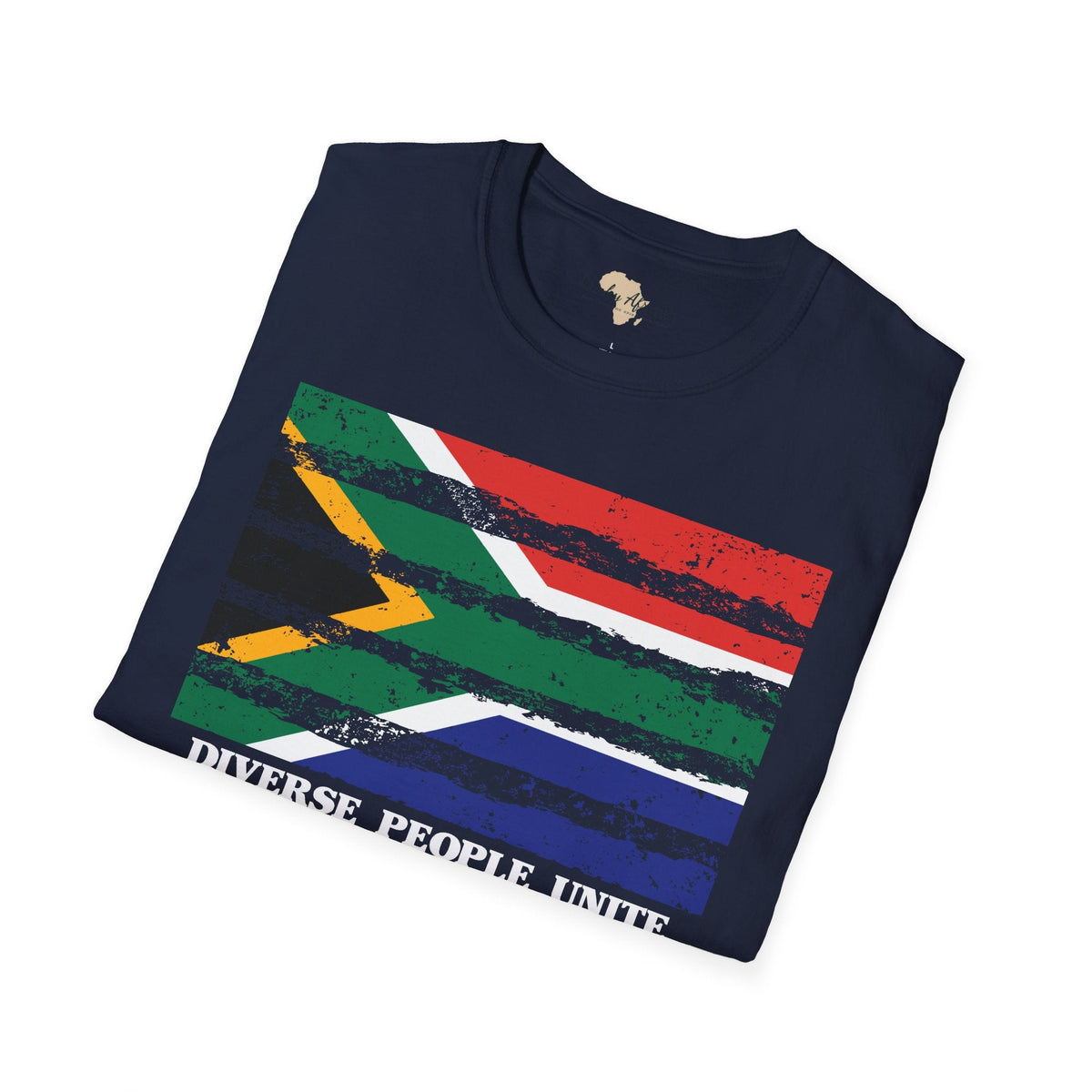 South Africa strip unisex softstyle tee Funky African