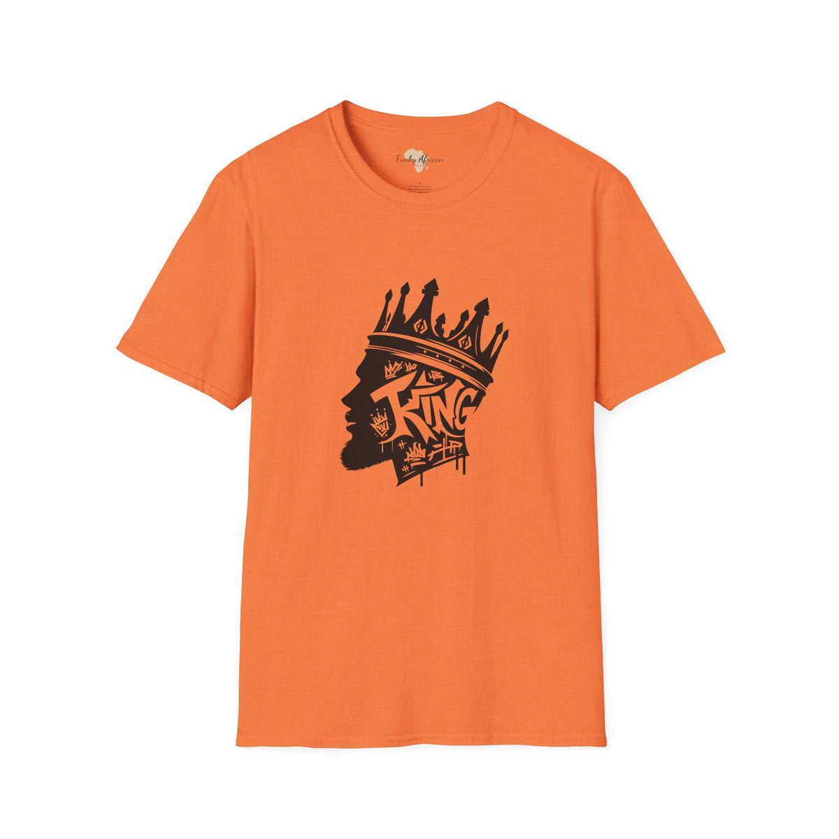 African King graffiti unisex softstyle tee Funky African