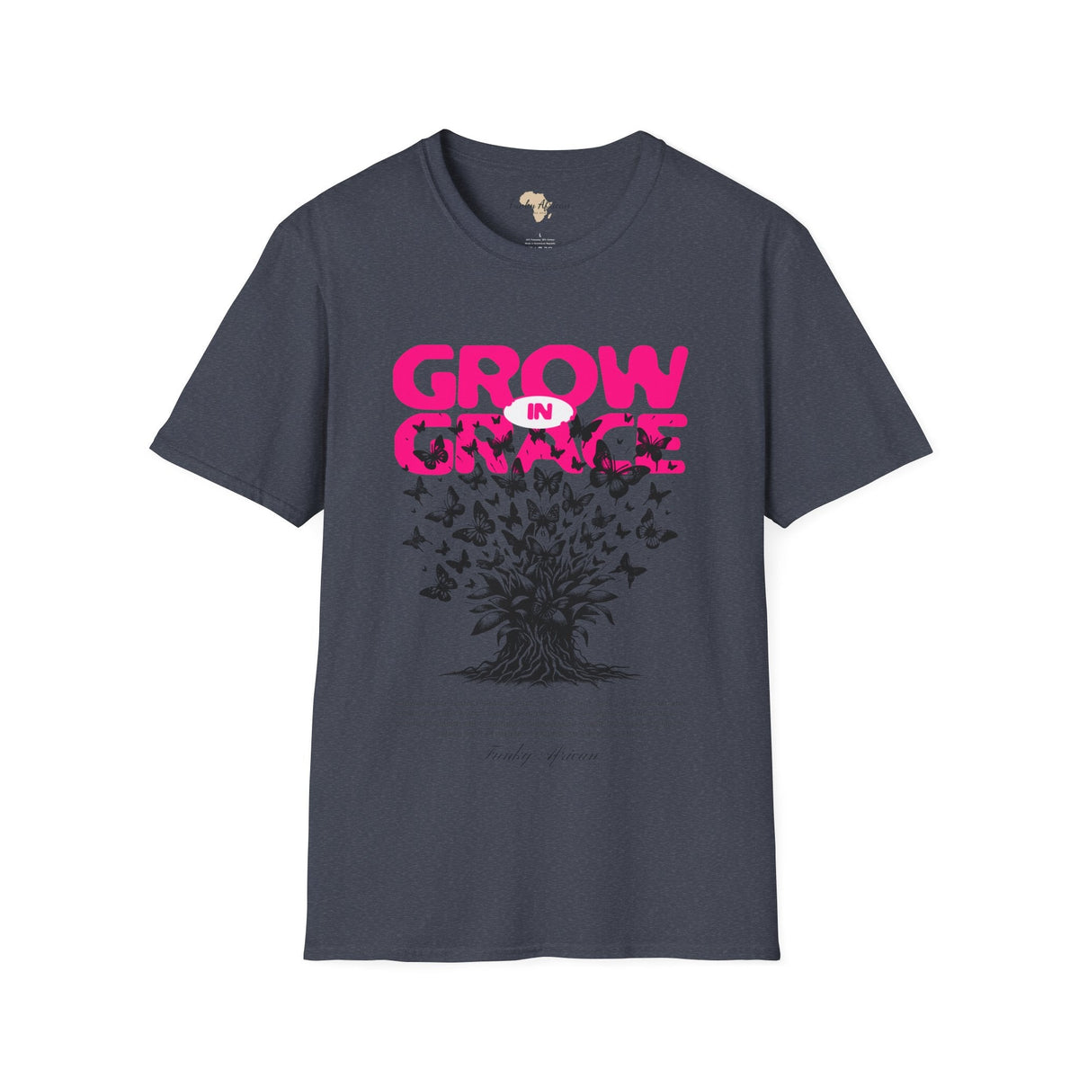Grow in Grace unisex tee Funky African