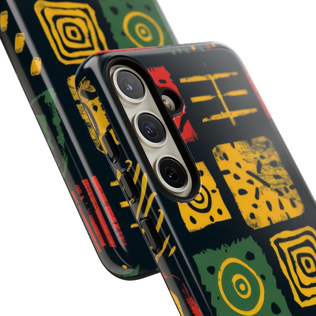 African Print Samsung Galaxy Tough Case Funky African
