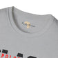 Unapologetically black unisex softstyle tee