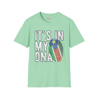 it's in my DNA unisex tee - South Sudan