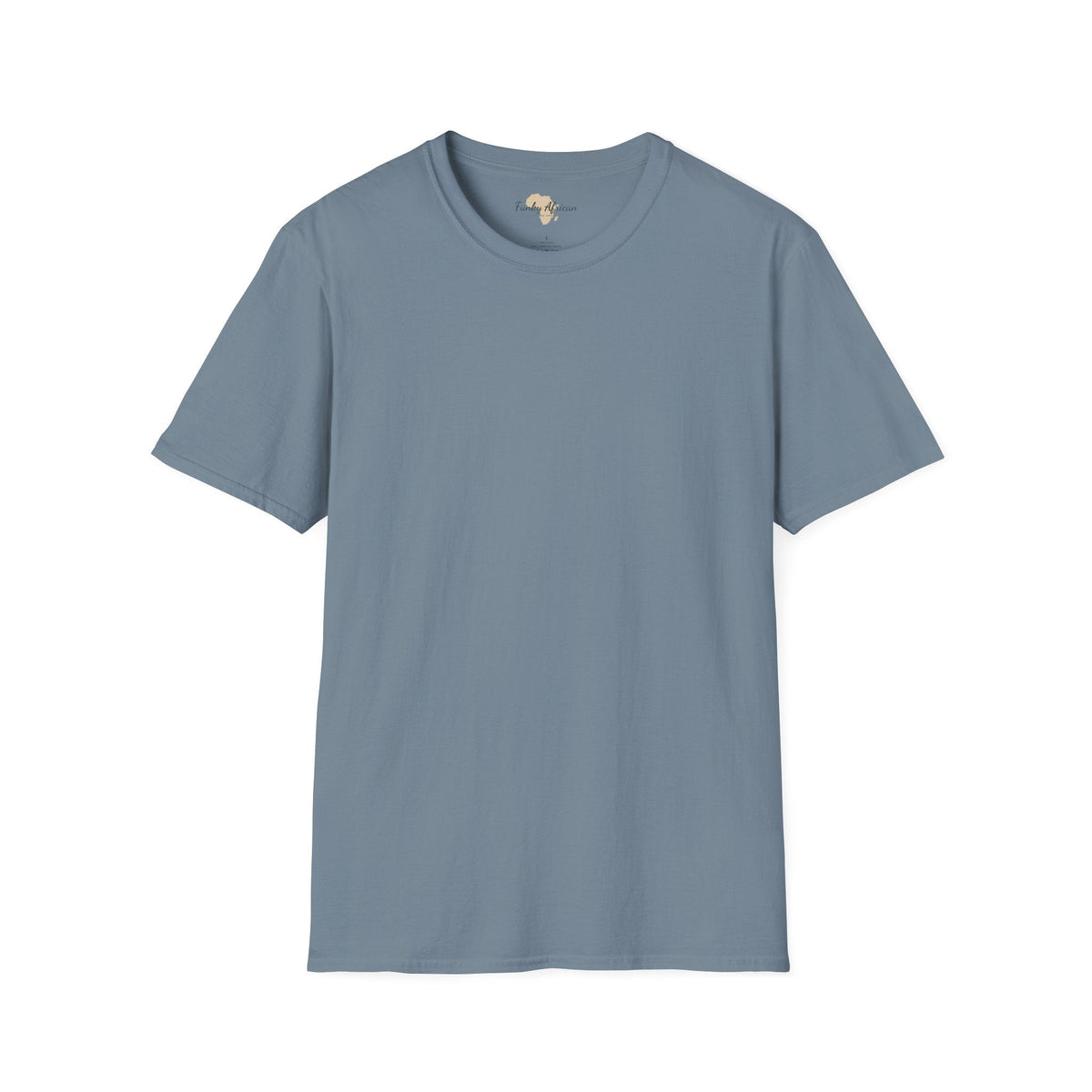 Blank unisex softstyle tee Funky African