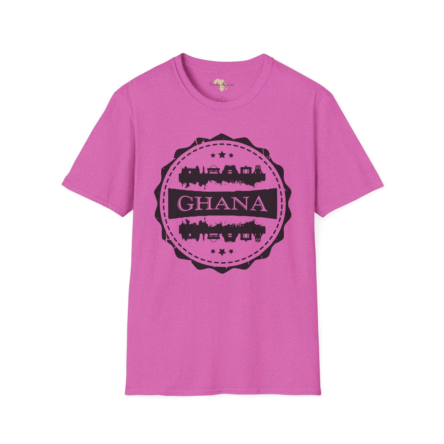 Ghana Stamp unisex tee