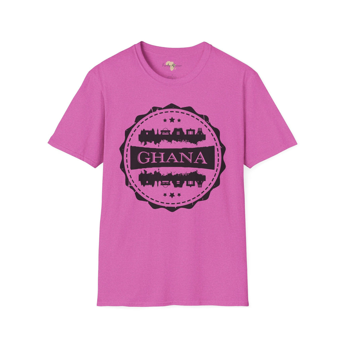 Ghana Stamp unisex tee Funky African